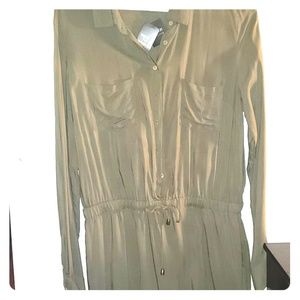 Olive green romper
